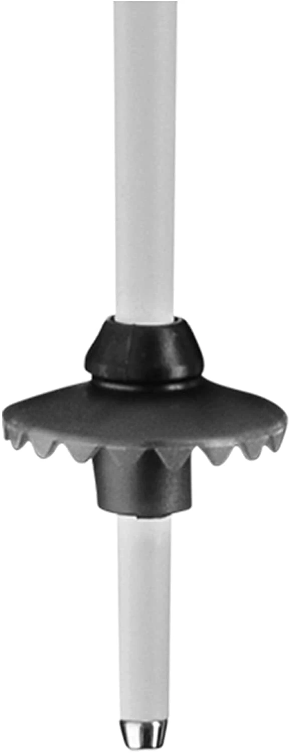 Leki Stella S Alpine Ski Poles - White/Black Or Black/Coral - DISCONTINUED - Image 2