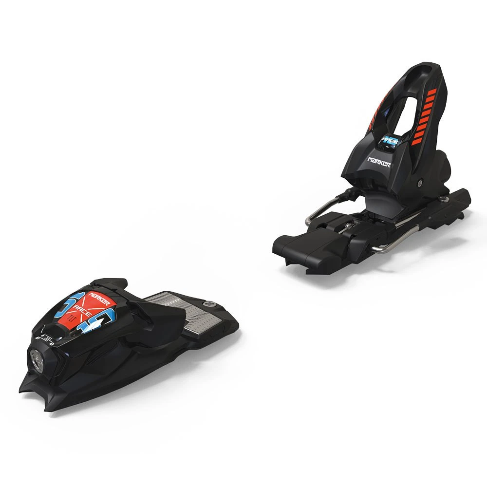 Marker Race 10 85mm Black/Red Alpine Ski Bindings