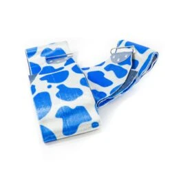 Youth Cow Print Splitboard Climbing Skins | 135cm | Used