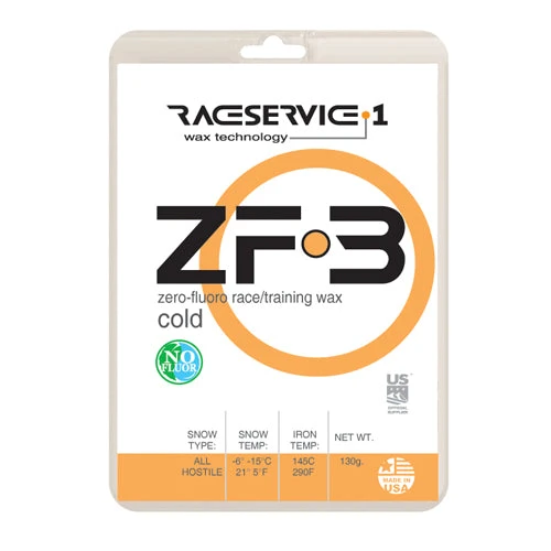 RaceService 1 ZF3 Paraffin Ski Wax - 130g