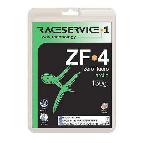 RaceService 1 ZF4 Paraffin Ski Wax - 130g