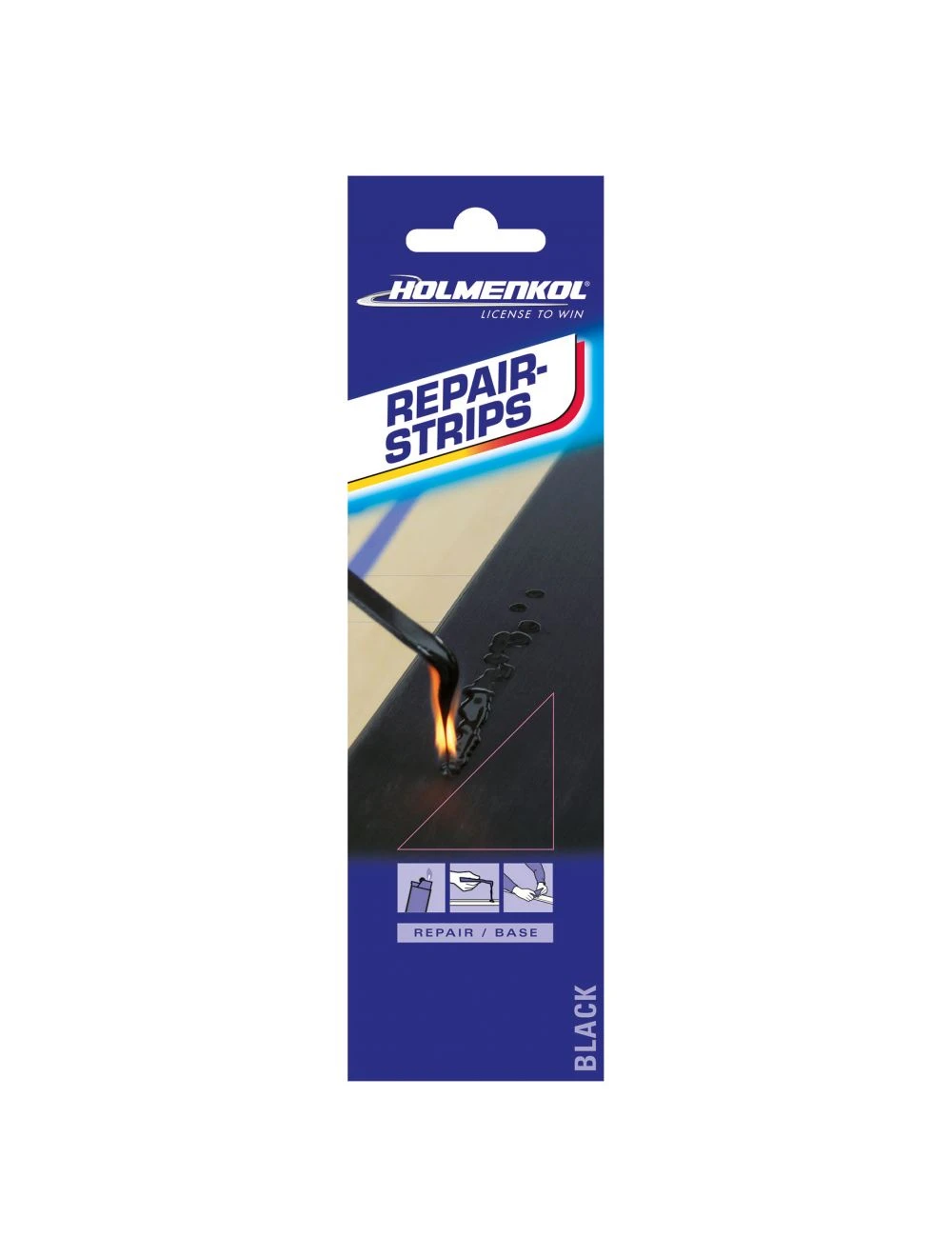 Holmenkol Repair Strips Black (FX) - 5 Count - 24403