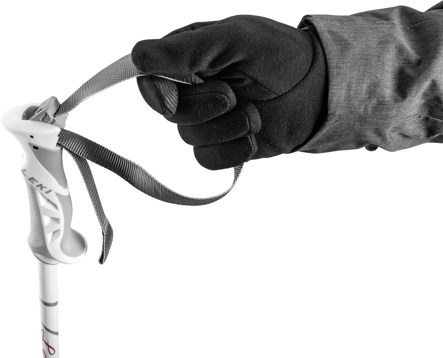 Leki Bliss White Women's Alpine Ski Poles - DISCONTINUED - Image 2