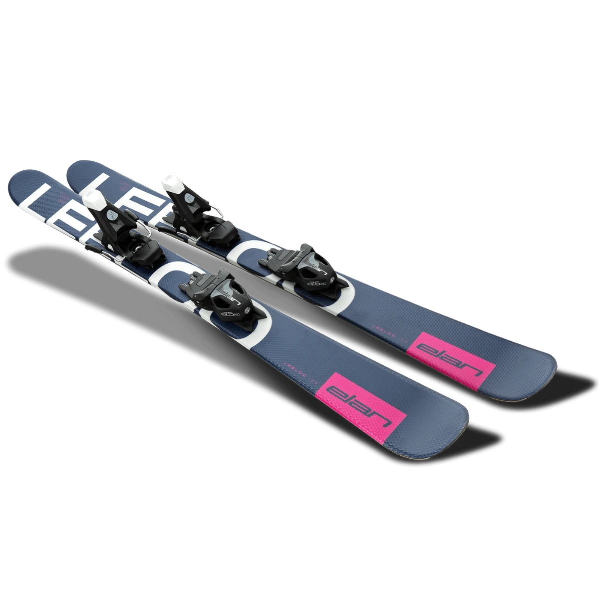 Elan Leeloo Team QS Freestyle Skis + EL 7.5 WB Bindings - 2022 - Image 2