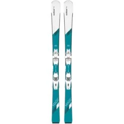Elan White Magic Womens LS Skis W/ ELW 9.0 Shift Binding - 2022