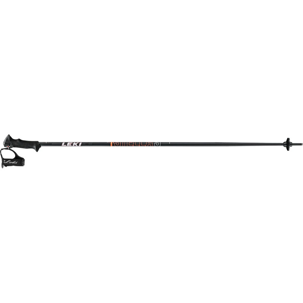 Leki Stella S Alpine Ski Poles - White/Black Or Black/Coral - DISCONTINUED - Image 3